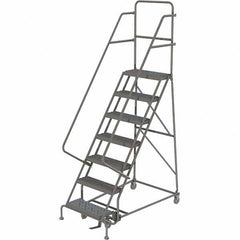 TRI-ARC - Rolling & Wall Mounted Ladders & Platforms Type: Rolling Warehouse Ladder Style: Rolling Platform Ladder - Exact Tooling