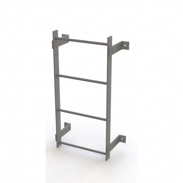 TRI-ARC - Rolling & Wall Mounted Ladders & Platforms Type: Fixed Ladder Style: Safety Cage - Exact Tooling