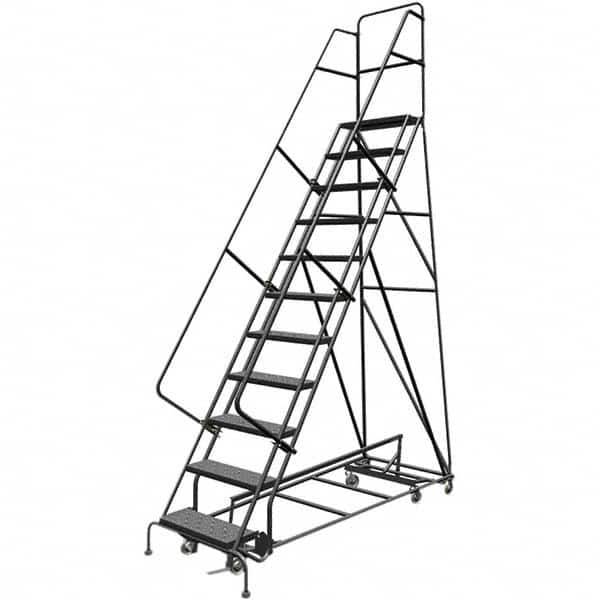 TRI-ARC - Rolling & Wall Mounted Ladders & Platforms Type: All-Directional Ladder Style: Rolling Safety Ladder - Exact Tooling