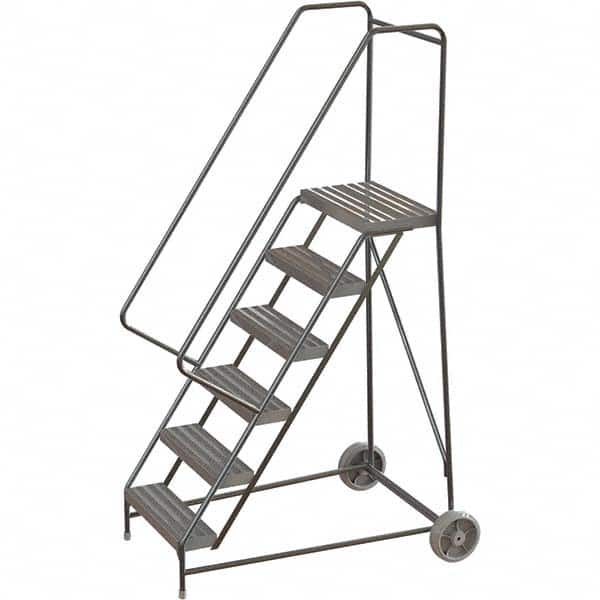 TRI-ARC - Rolling & Wall Mounted Ladders & Platforms Type: Rolling Warehouse Ladder Style: Rolling Safety Ladder - Exact Tooling
