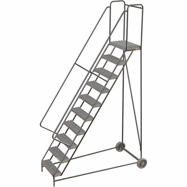 TRI-ARC - Rolling & Wall Mounted Ladders & Platforms Type: Rolling Warehouse Ladder Style: Rolling Safety Ladder - Exact Tooling