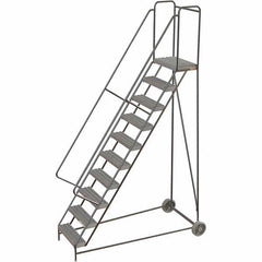 TRI-ARC - Rolling & Wall Mounted Ladders & Platforms Type: Rolling Warehouse Ladder Style: Rolling Safety Ladder - Exact Tooling
