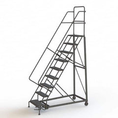 TRI-ARC - Rolling & Wall Mounted Ladders & Platforms Type: Rolling Warehouse Ladder Style: Rolling Safety Ladder - Exact Tooling