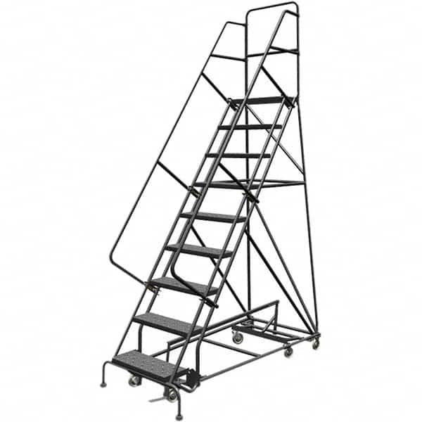 TRI-ARC - Rolling & Wall Mounted Ladders & Platforms Type: All-Directional Ladder Style: Rolling Safety Ladder - Exact Tooling