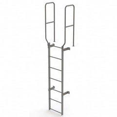 TRI-ARC - Rolling & Wall Mounted Ladders & Platforms Type: Fixed Ladder Style: Safety Cage - Exact Tooling