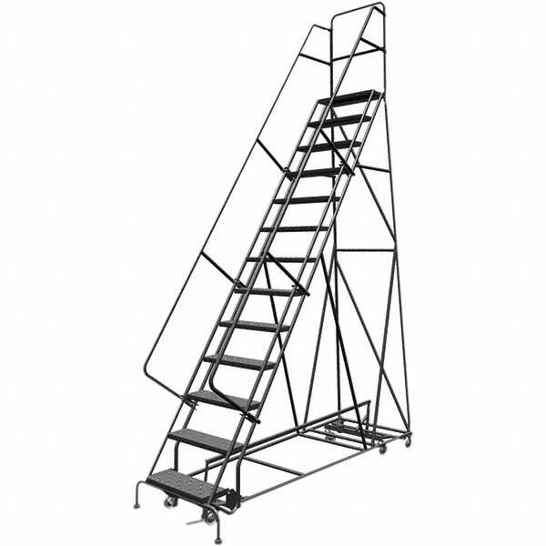 TRI-ARC - Rolling & Wall Mounted Ladders & Platforms Type: All-Directional Ladder Style: Rolling Safety Ladder - Exact Tooling