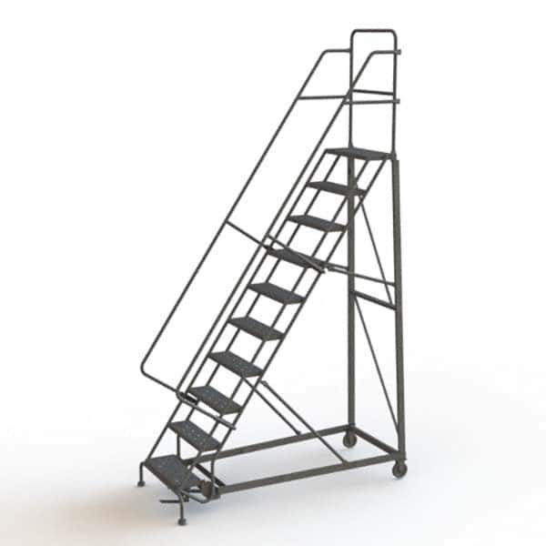 TRI-ARC - Rolling & Wall Mounted Ladders & Platforms Type: Rolling Warehouse Ladder Style: Rolling Safety Ladder - Exact Tooling