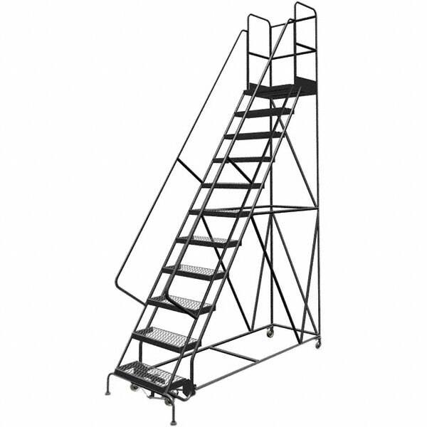 TRI-ARC - Rolling & Wall Mounted Ladders & Platforms Type: Rolling Warehouse Ladder Style: Rolling Platform Ladder - Exact Tooling