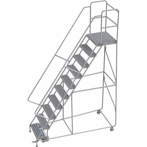 TRI-ARC - Rolling & Wall Mounted Ladders & Platforms Type: Rolling Warehouse Ladder Style: Rolling Safety Ladder - Exact Tooling