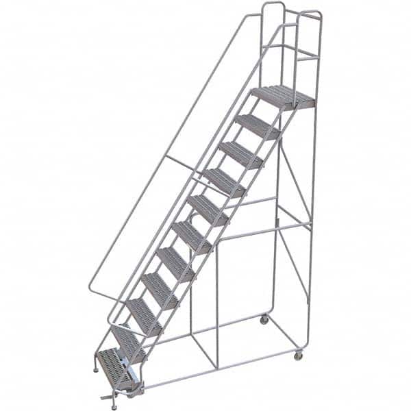 TRI-ARC - Rolling & Wall Mounted Ladders & Platforms Type: Rolling Warehouse Ladder Style: Rolling Safety Ladder - Exact Tooling
