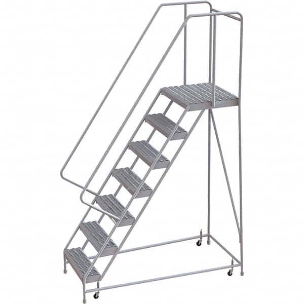 TRI-ARC - Rolling & Wall Mounted Ladders & Platforms Type: Rolling Warehouse Ladder Style: Rolling Safety Ladder - Exact Tooling