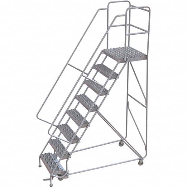 TRI-ARC - Rolling & Wall Mounted Ladders & Platforms Type: Rolling Warehouse Ladder Style: Rolling Safety Ladder - Exact Tooling