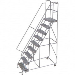 TRI-ARC - Rolling & Wall Mounted Ladders & Platforms Type: Rolling Warehouse Ladder Style: Rolling Safety Ladder - Exact Tooling