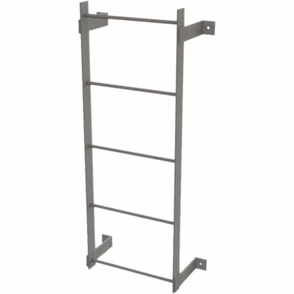 TRI-ARC - Rolling & Wall Mounted Ladders & Platforms Type: Fixed Ladder Style: Safety Cage - Exact Tooling