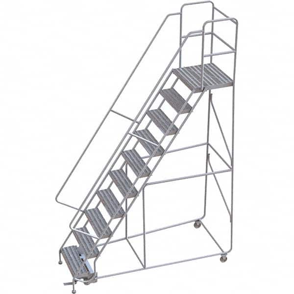 TRI-ARC - Rolling & Wall Mounted Ladders & Platforms Type: Rolling Warehouse Ladder Style: Rolling Safety Ladder - Exact Tooling