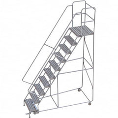 TRI-ARC - Rolling & Wall Mounted Ladders & Platforms Type: Rolling Warehouse Ladder Style: Rolling Safety Ladder - Exact Tooling