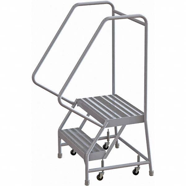 TRI-ARC - Rolling & Wall Mounted Ladders & Platforms Type: Rolling Warehouse Ladder Style: Rolling Safety Ladder - Exact Tooling