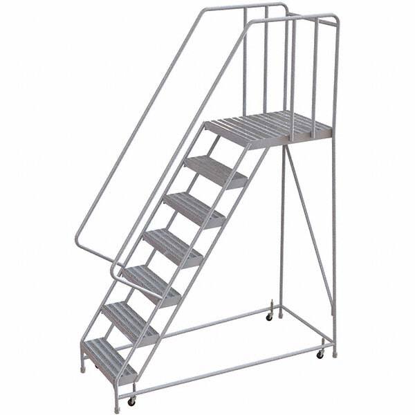 TRI-ARC - Rolling & Wall Mounted Ladders & Platforms Type: Rolling Warehouse Ladder Style: Rolling Safety Ladder - Exact Tooling