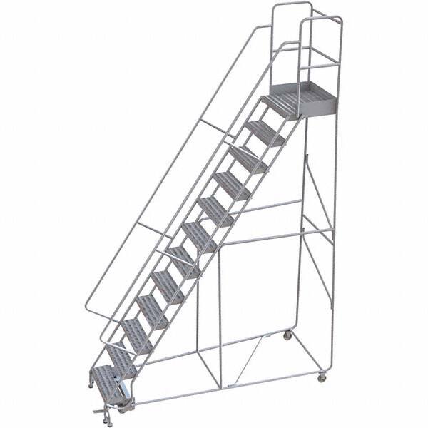 TRI-ARC - Rolling & Wall Mounted Ladders & Platforms Type: Rolling Warehouse Ladder Style: Rolling Safety Ladder - Exact Tooling