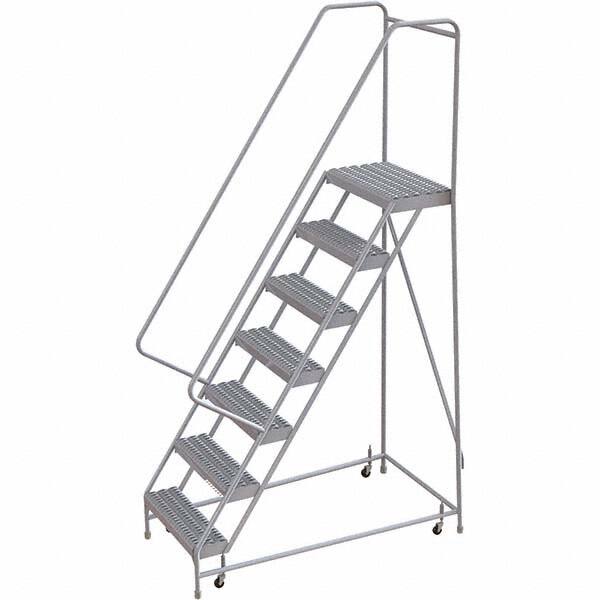 TRI-ARC - Rolling & Wall Mounted Ladders & Platforms Type: Rolling Warehouse Ladder Style: Rolling Safety Ladder - Exact Tooling