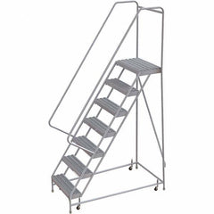 TRI-ARC - Rolling & Wall Mounted Ladders & Platforms Type: Rolling Warehouse Ladder Style: Rolling Safety Ladder - Exact Tooling