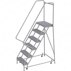 TRI-ARC - Rolling & Wall Mounted Ladders & Platforms Type: Rolling Warehouse Ladder Style: Rolling Safety Ladder - Exact Tooling