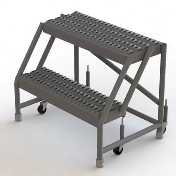 TRI-ARC - Rolling & Wall Mounted Ladders & Platforms Type: Rolling Warehouse Ladder Style: Rolling Platform Ladder - Exact Tooling