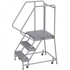 TRI-ARC - Rolling & Wall Mounted Ladders & Platforms Type: Rolling Warehouse Ladder Style: Rolling Safety Ladder - Exact Tooling
