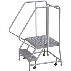 TRI-ARC - Rolling & Wall Mounted Ladders & Platforms Type: Rolling Warehouse Ladder Style: Rolling Safety Ladder - Exact Tooling