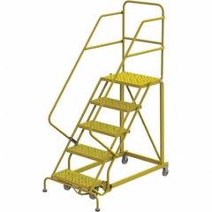 TRI-ARC - Rolling & Wall Mounted Ladders & Platforms Type: Stairway Slope Ladder Style: Forward Descent 50 Degree Incline - Exact Tooling
