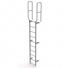 TRI-ARC - Rolling & Wall Mounted Ladders & Platforms Type: Fixed Ladder Style: Safety Cage - Exact Tooling