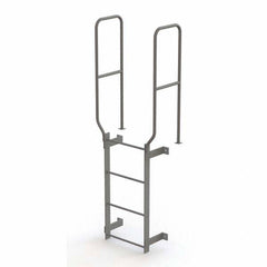 TRI-ARC - Rolling & Wall Mounted Ladders & Platforms Type: Fixed Ladder Style: Safety Cage - Exact Tooling