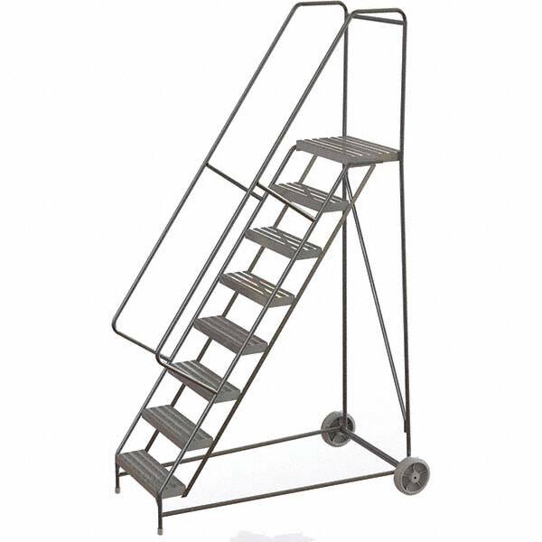 TRI-ARC - Rolling & Wall Mounted Ladders & Platforms Type: Rolling Warehouse Ladder Style: Rolling Safety Ladder - Exact Tooling