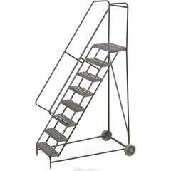 TRI-ARC - Rolling & Wall Mounted Ladders & Platforms Type: Rolling Warehouse Ladder Style: Rolling Safety Ladder - Exact Tooling
