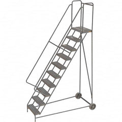 TRI-ARC - Rolling & Wall Mounted Ladders & Platforms Type: Rolling Warehouse Ladder Style: Rolling Safety Ladder - Exact Tooling