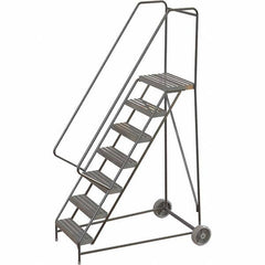 TRI-ARC - Rolling & Wall Mounted Ladders & Platforms Type: Rolling Warehouse Ladder Style: Rolling Safety Ladder - Exact Tooling