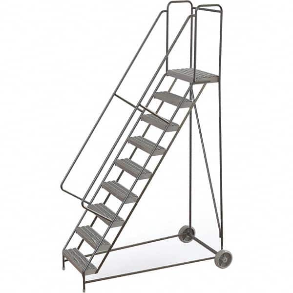 TRI-ARC - Rolling & Wall Mounted Ladders & Platforms Type: Rolling Warehouse Ladder Style: Rolling Safety Ladder - Exact Tooling