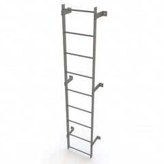 TRI-ARC - Rolling & Wall Mounted Ladders & Platforms Type: Fixed Ladder Style: Safety Cage - Exact Tooling