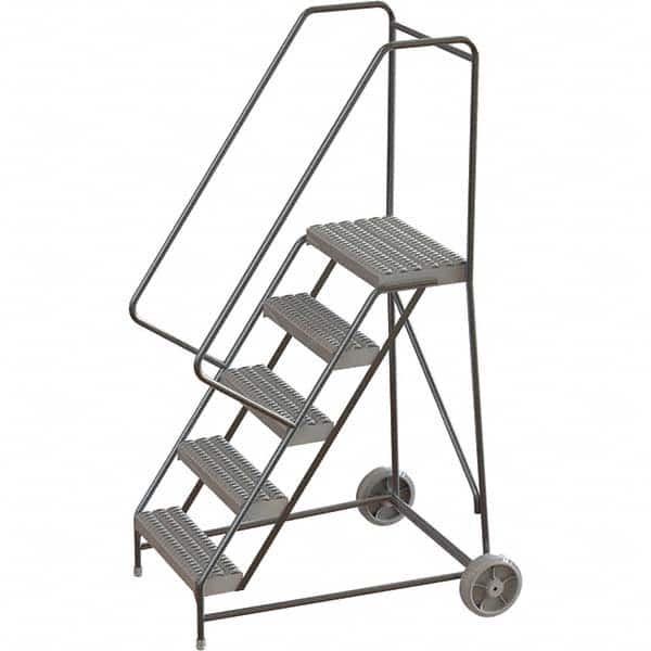 TRI-ARC - Rolling & Wall Mounted Ladders & Platforms Type: Rolling Warehouse Ladder Style: Rolling Safety Ladder - Exact Tooling