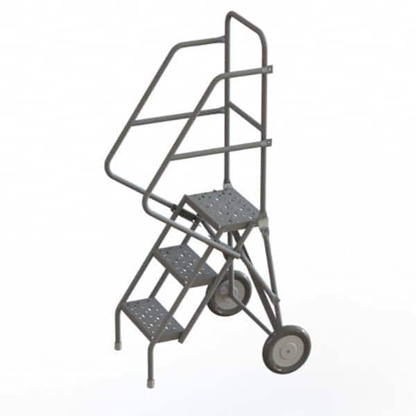 TRI-ARC - Rolling & Wall Mounted Ladders & Platforms Type: Rolling Style: Rolling Platform Ladder - Exact Tooling