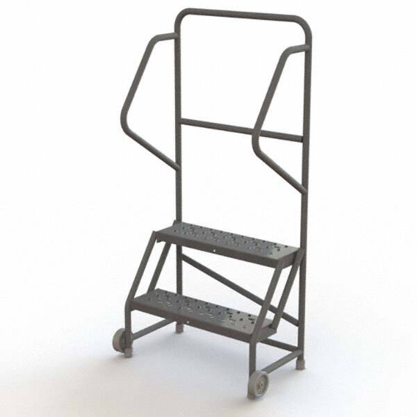 TRI-ARC - Rolling & Wall Mounted Ladders & Platforms Type: TiltNRoll Rolling Ladder Style: Tilt & Roll Safety Ladder - Exact Tooling