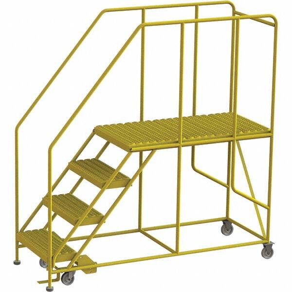 TRI-ARC - Rolling & Wall Mounted Ladders & Platforms Type: Rolling Work Platform Style: Steel Work Platform - Exact Tooling