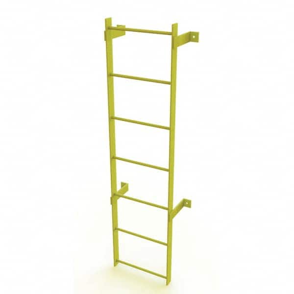 TRI-ARC - Rolling & Wall Mounted Ladders & Platforms Type: Fixed Ladder Style: Safety Cage - Exact Tooling