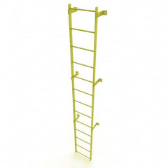TRI-ARC - Rolling & Wall Mounted Ladders & Platforms Type: Fixed Ladder Style: Safety Cage - Exact Tooling
