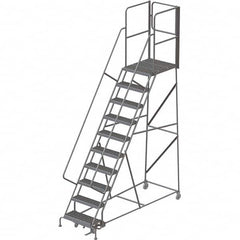 TRI-ARC - Rolling & Wall Mounted Ladders & Platforms Type: Rolling Warehouse Ladder Style: Rolling Platform Ladder - Exact Tooling
