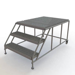TRI-ARC - Rolling & Wall Mounted Ladders & Platforms Type: Rolling Work Platform Style: Steel Work Platform - Exact Tooling