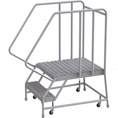 TRI-ARC - Rolling & Wall Mounted Ladders & Platforms Type: Rolling Warehouse Ladder Style: Rolling Safety Ladder - Exact Tooling