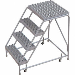 TRI-ARC - Rolling & Wall Mounted Ladders & Platforms Type: Rolling Warehouse Ladder Style: Rolling Safety Ladder - Exact Tooling