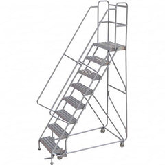 TRI-ARC - Rolling & Wall Mounted Ladders & Platforms Type: Rolling Warehouse Ladder Style: Rolling Safety Ladder - Exact Tooling