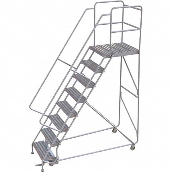 TRI-ARC - Rolling & Wall Mounted Ladders & Platforms Type: Rolling Warehouse Ladder Style: Rolling Safety Ladder - Exact Tooling